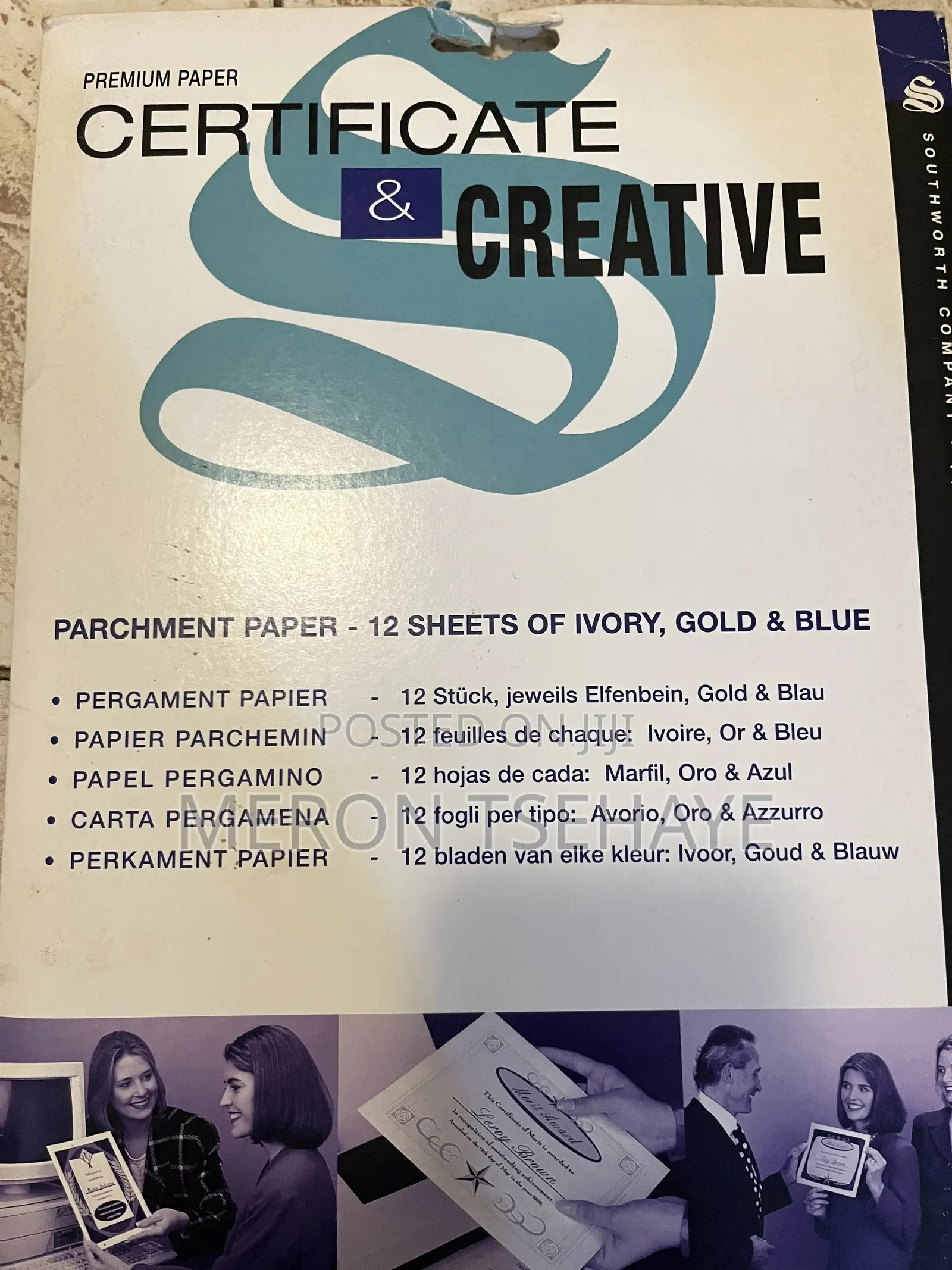 Premium Paper/Certificate and Creative