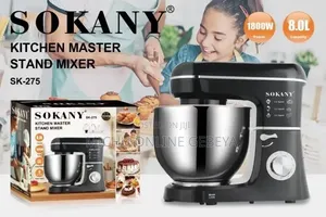 SOKANY 8.0L Stand Mixer With 6 Speeds and Pulse Function/Free Delivery