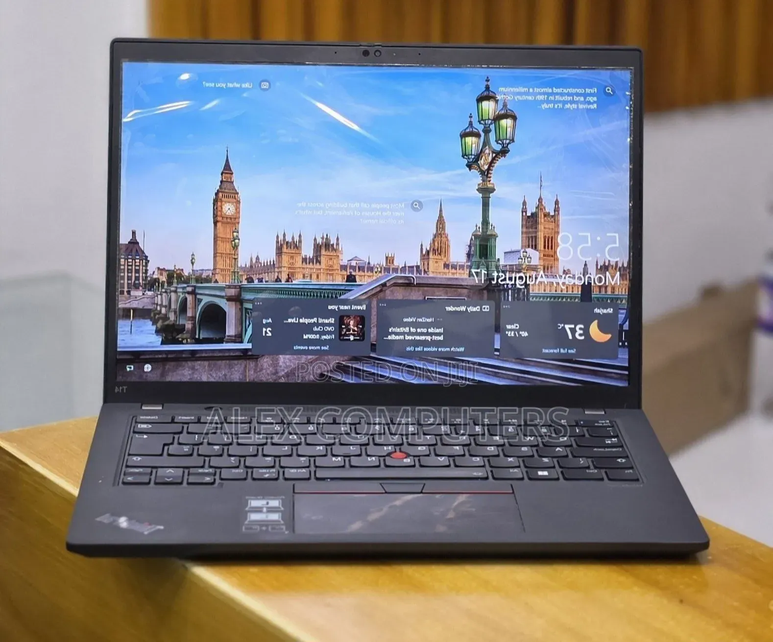 New Laptop Lenovo ThinkPad T14 G3 16GB Intel Core i7 SSD 512GB