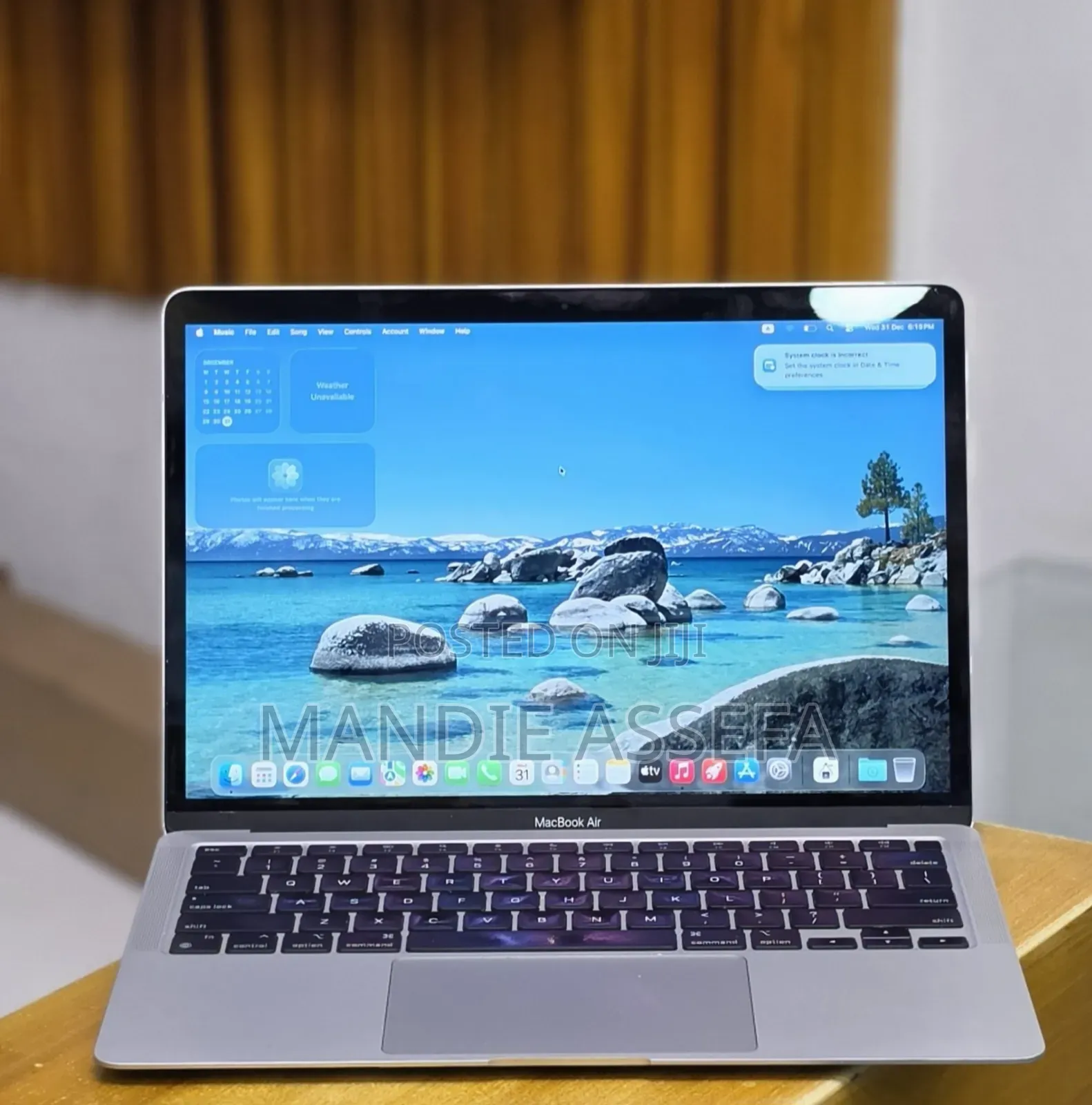 New Laptop Apple MacBook Air 2020 M1 8GB Apple M1 SSD 256GB