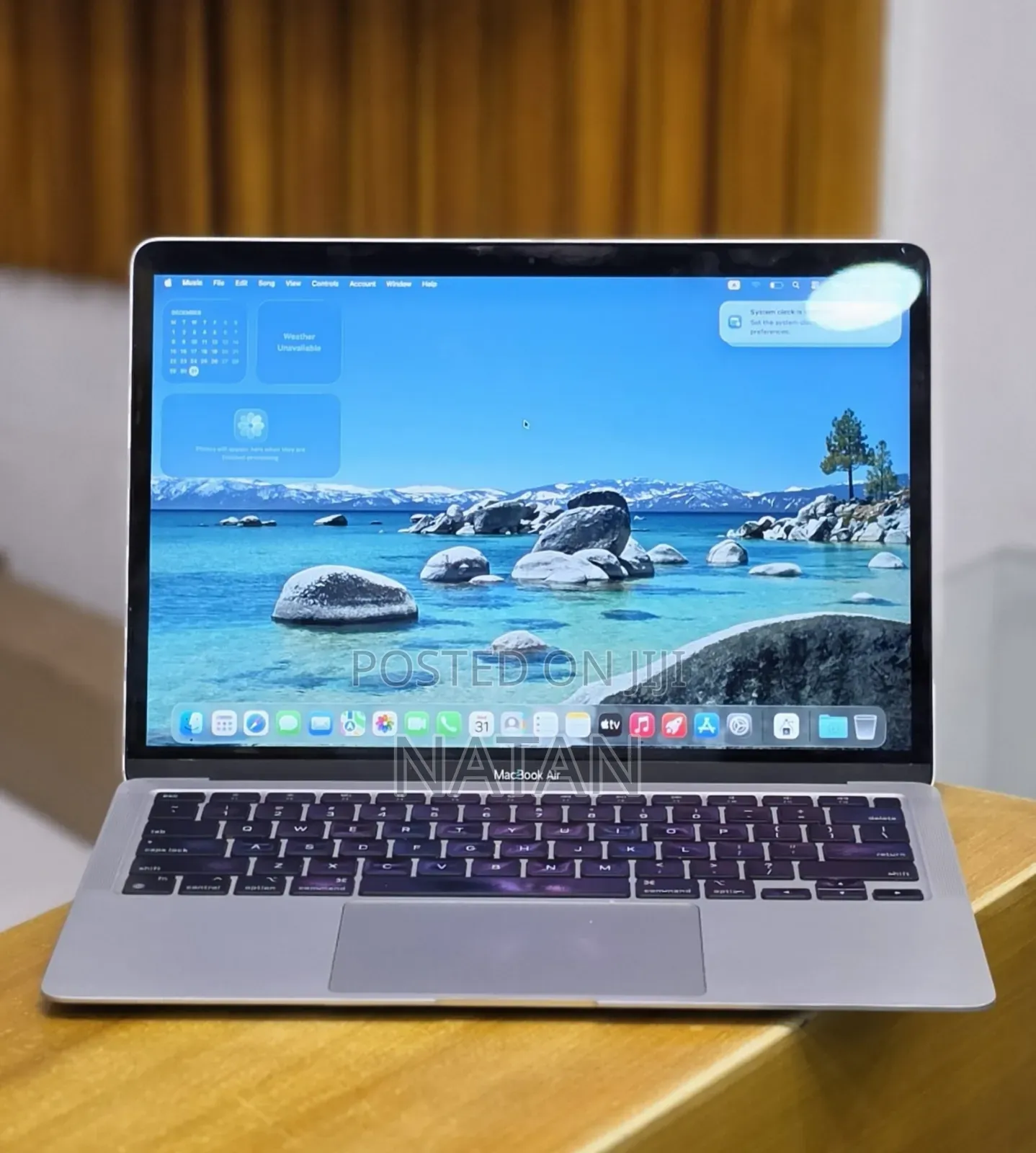 New Laptop Apple MacBook Air 2020 M1 8GB Apple M1 SSD 256GB