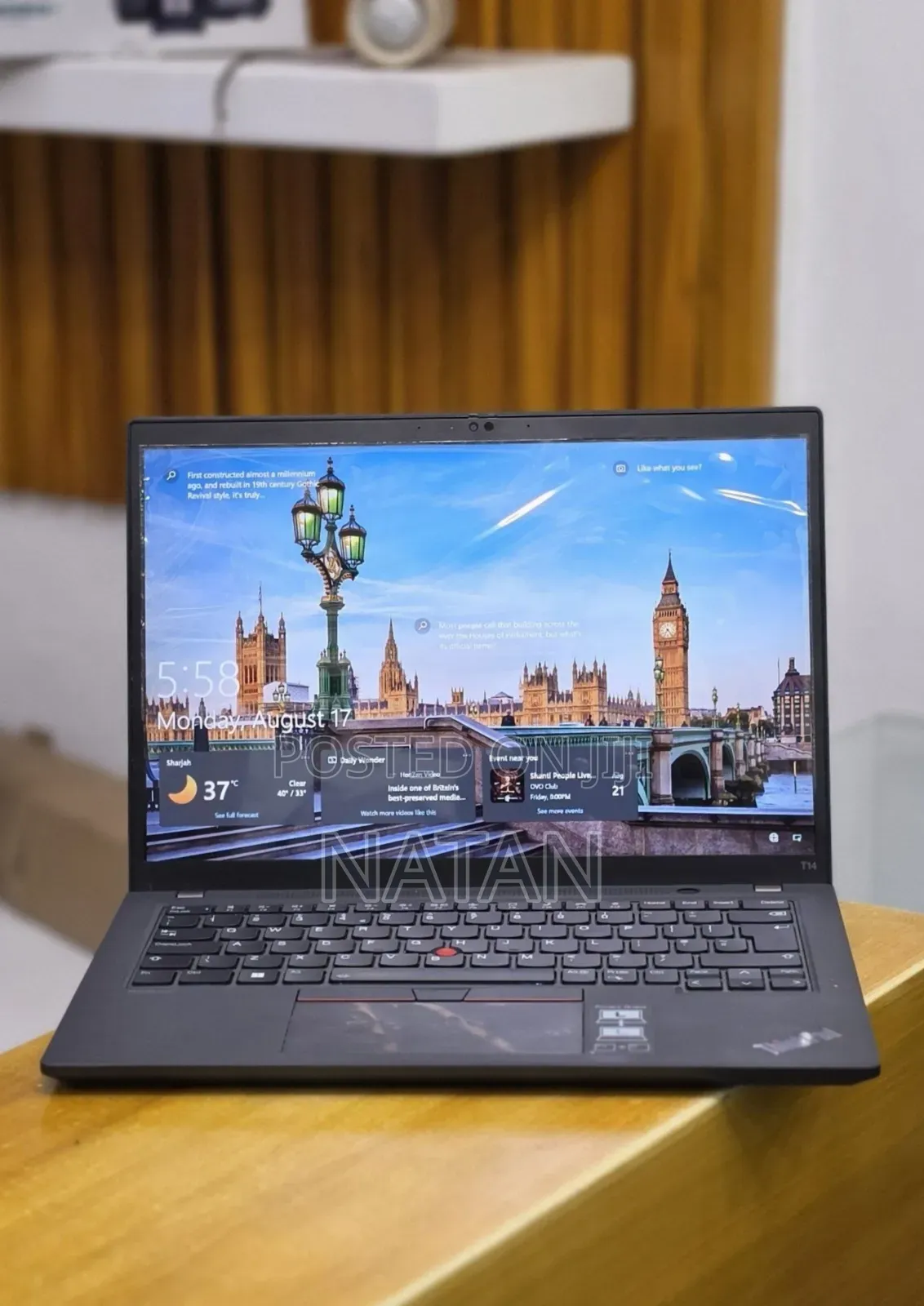 New Laptop Lenovo ThinkPad T14 G3 16GB Intel Core i7 SSD 512GB