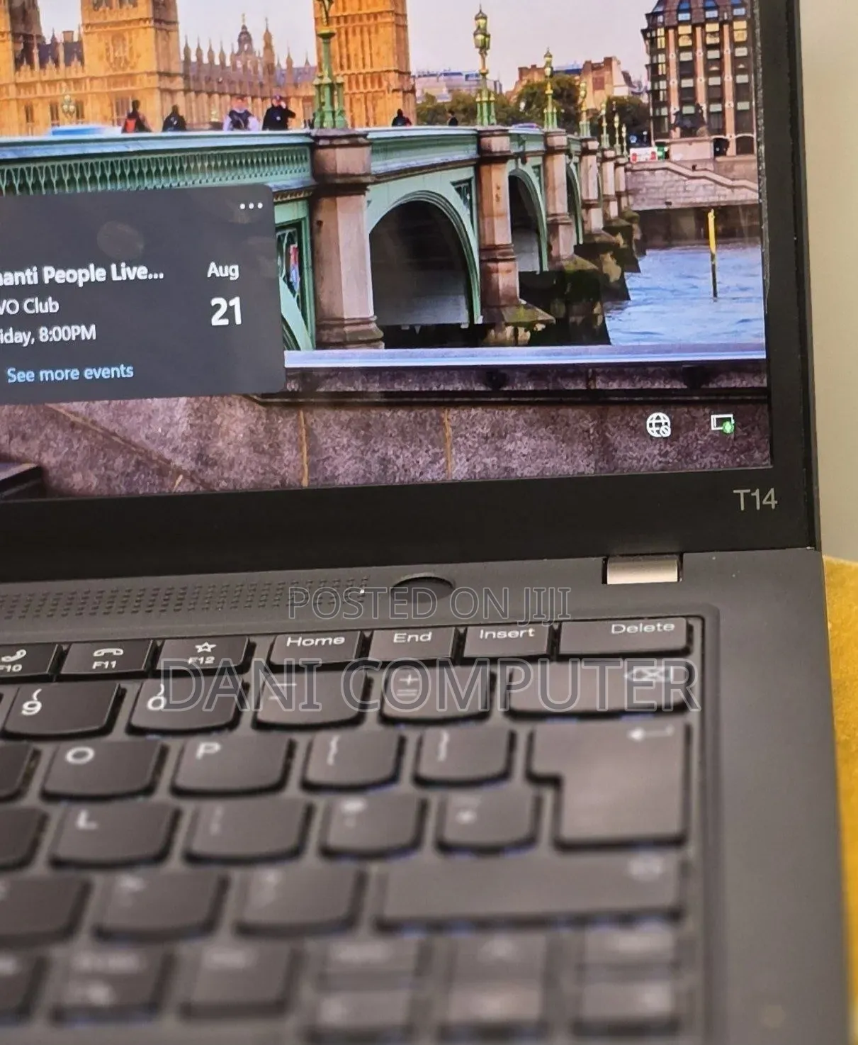 New Laptop Lenovo ThinkPad T14 G3 16GB Intel Core i7 SSD 512GB