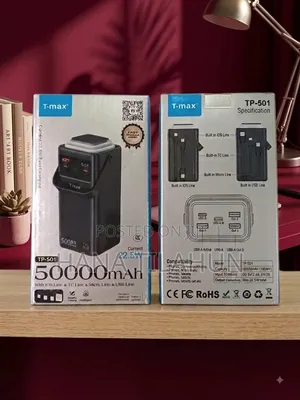 -Max 50,000mAh Power Bank
