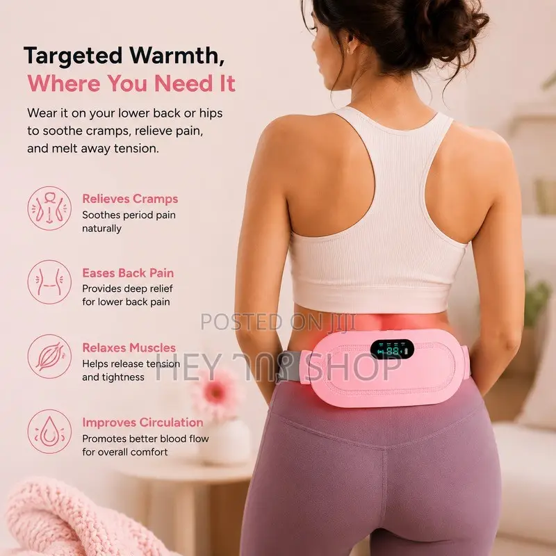 Portable Menstural Heating Pad/በወር አበባ ወቅት ለሚመጡ ህመሞች ፍቱን መፍትሄ