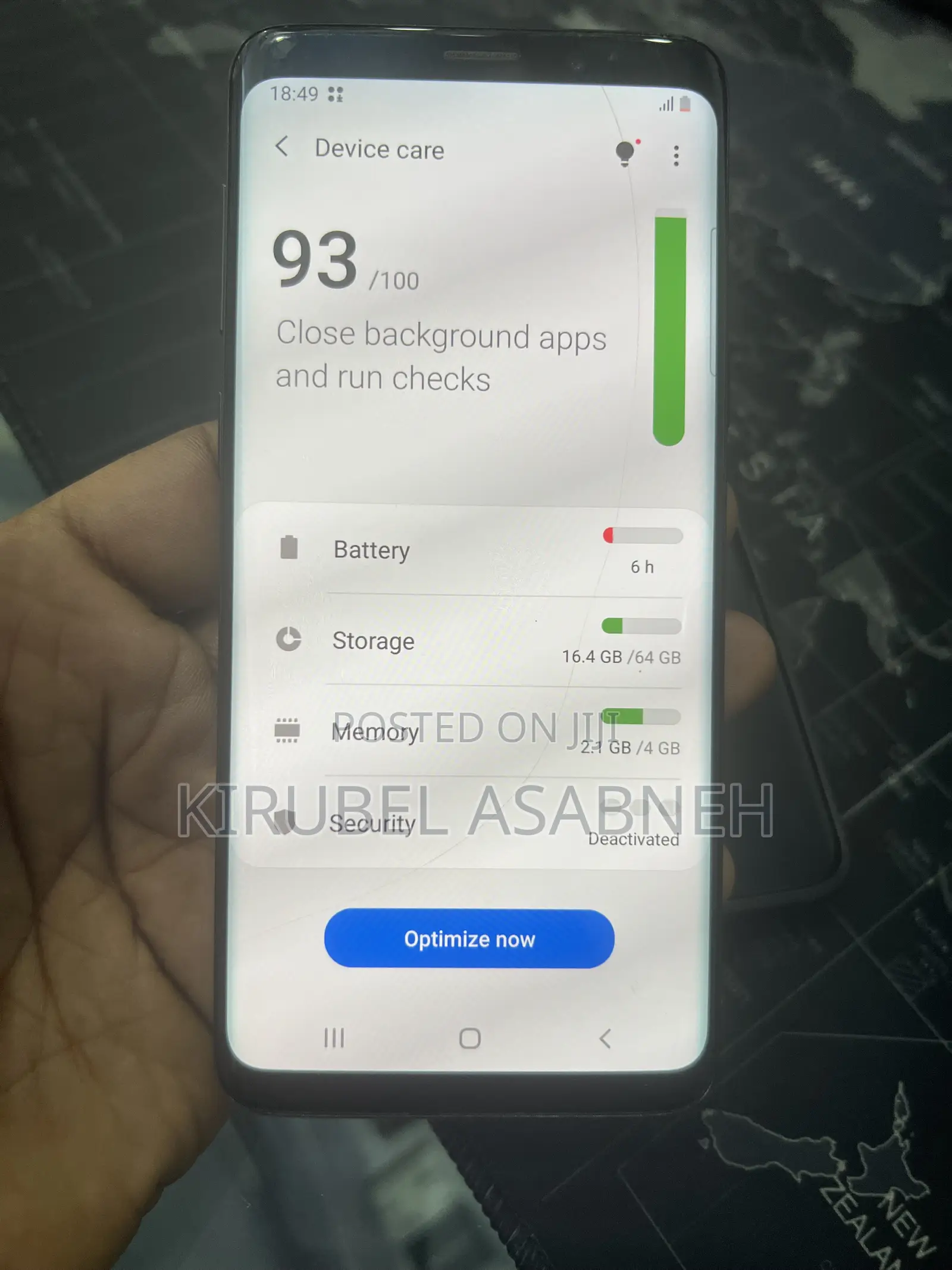 Samsung Galaxy S9 64 GB Black