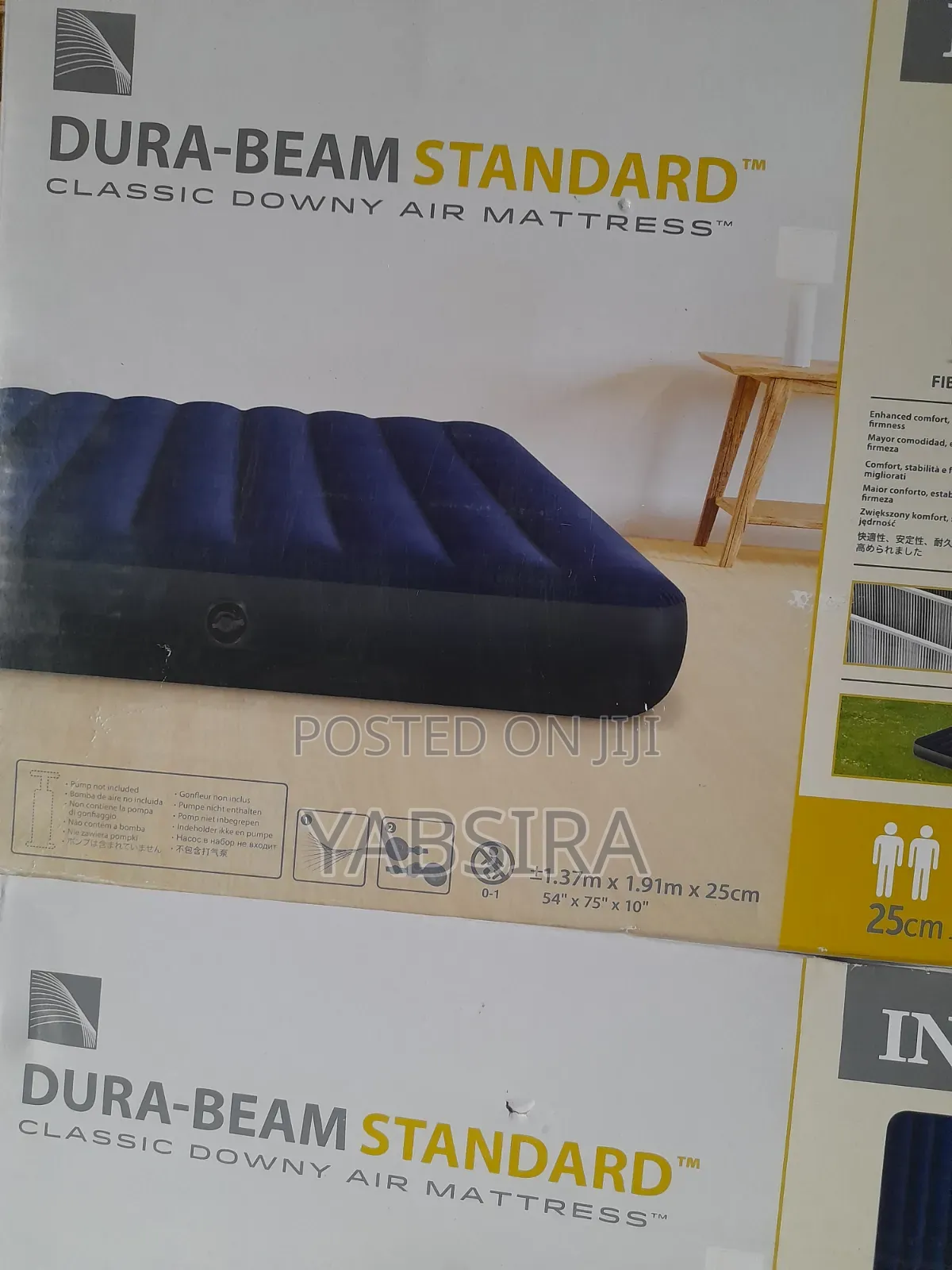 ዘና ብለው የሚተኙበት Air Mattress 137*191*25cm