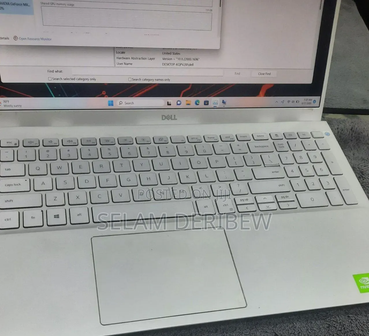 New Laptop Dell Inspiron 15 16GB Intel Core i7 SSD 512GB