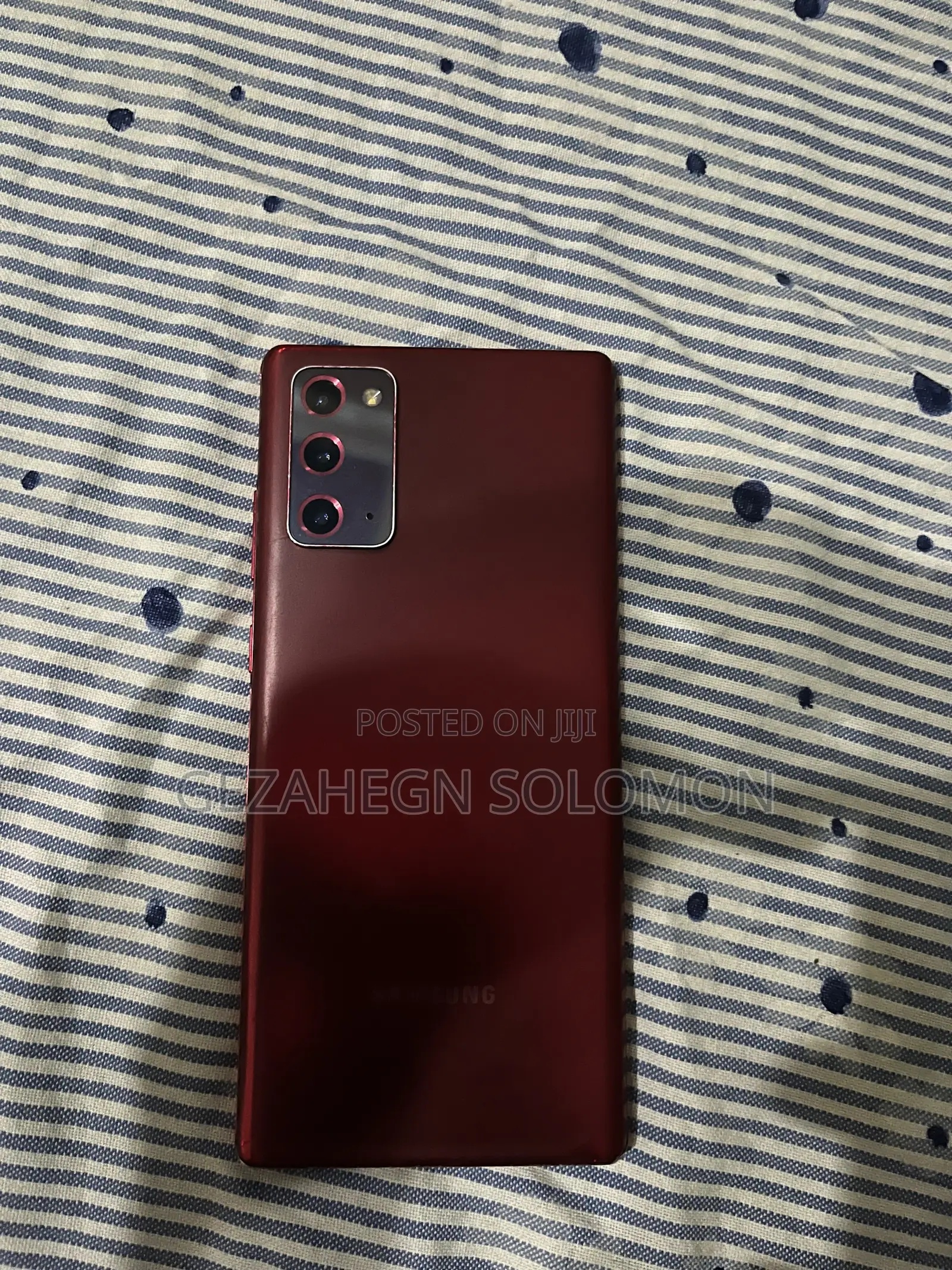 Samsung Galaxy Note 20 5G 256 GB Red