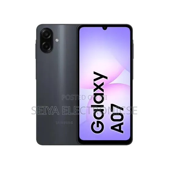 New Samsung Galaxy A07 4G 64 GB Black