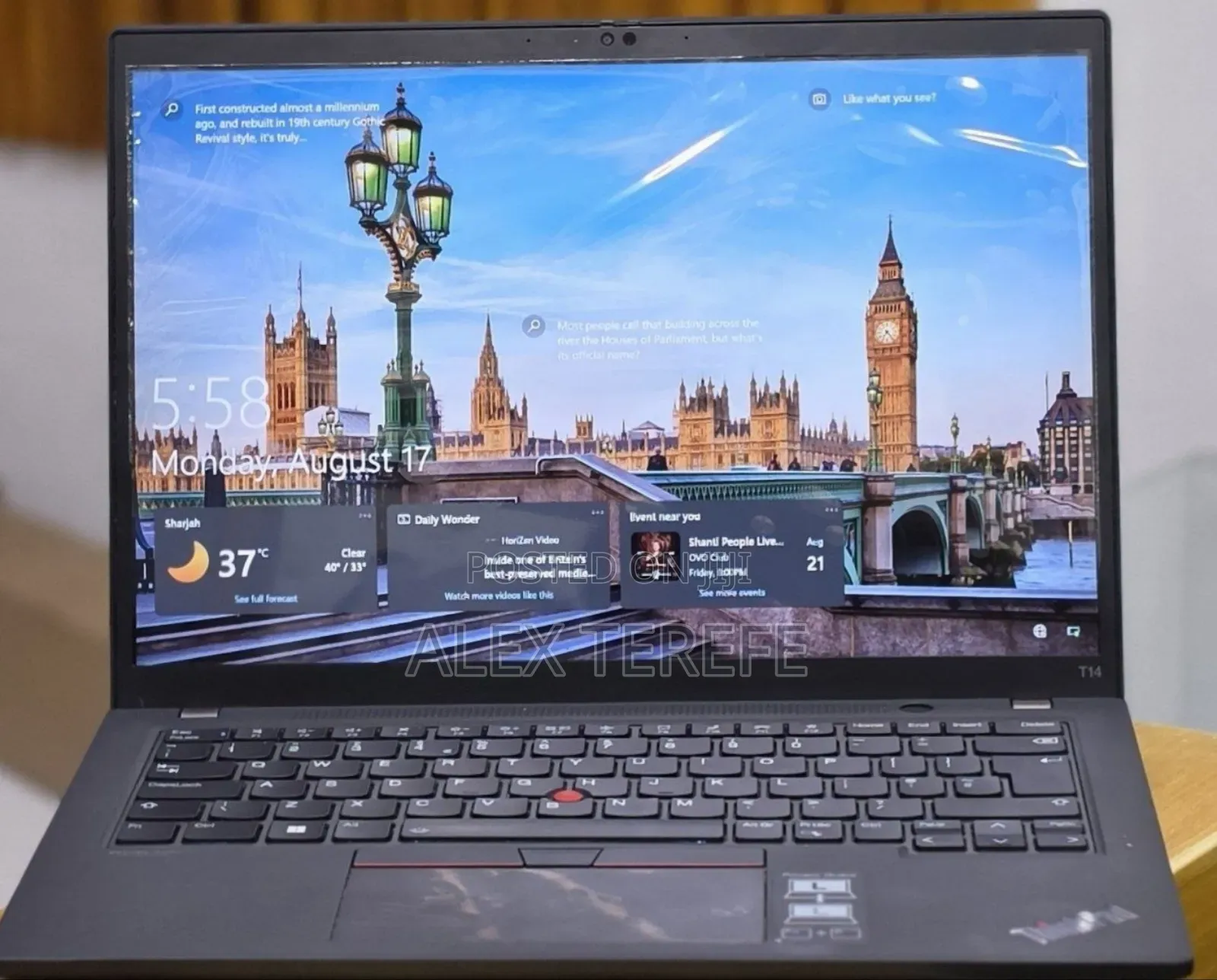 New Laptop Lenovo ThinkPad T14 G3 16GB Intel Core i7 SSD 512GB
