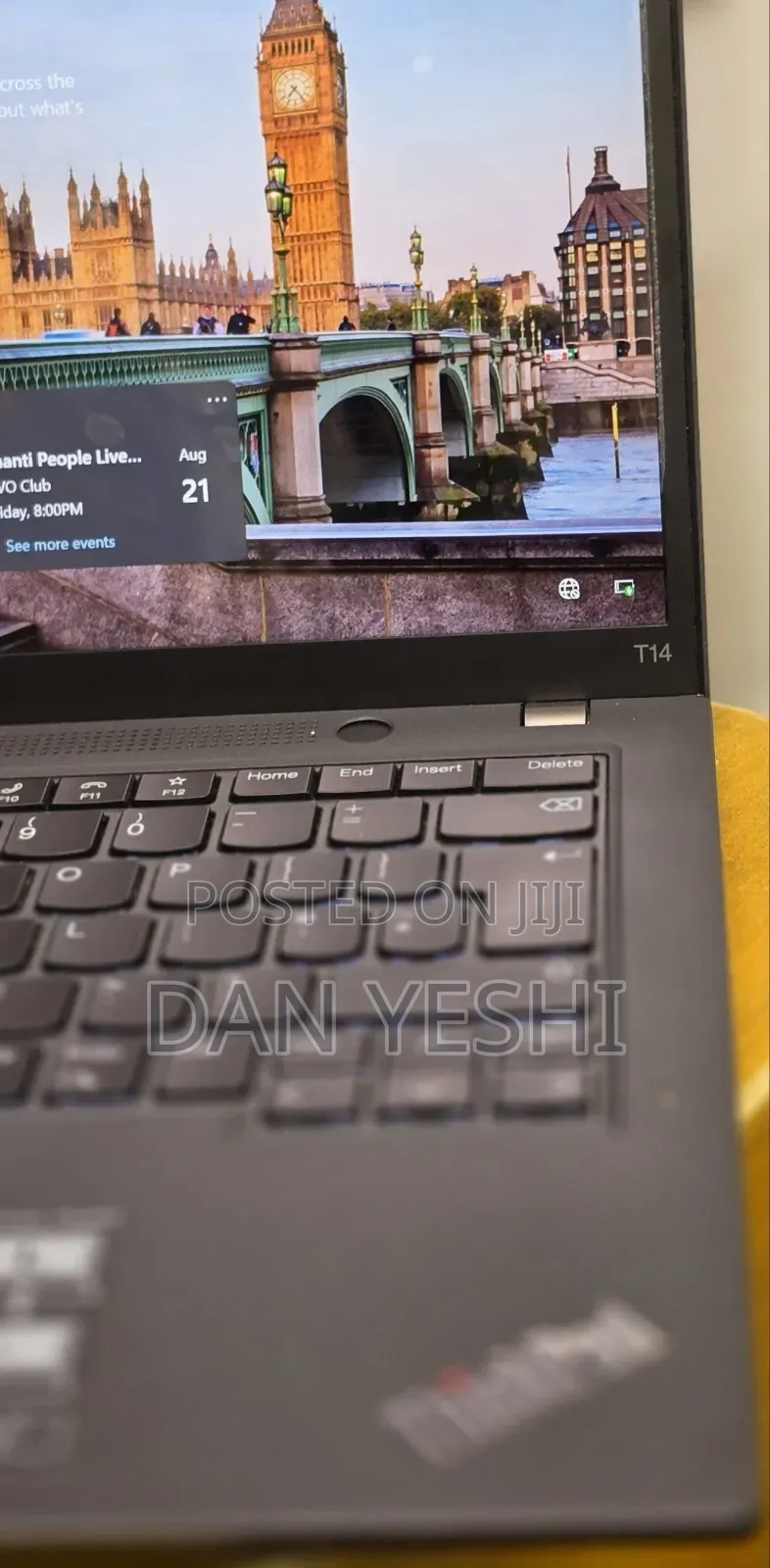 New Laptop Lenovo ThinkPad T14 G3 16GB Intel Core i7 SSD 512GB