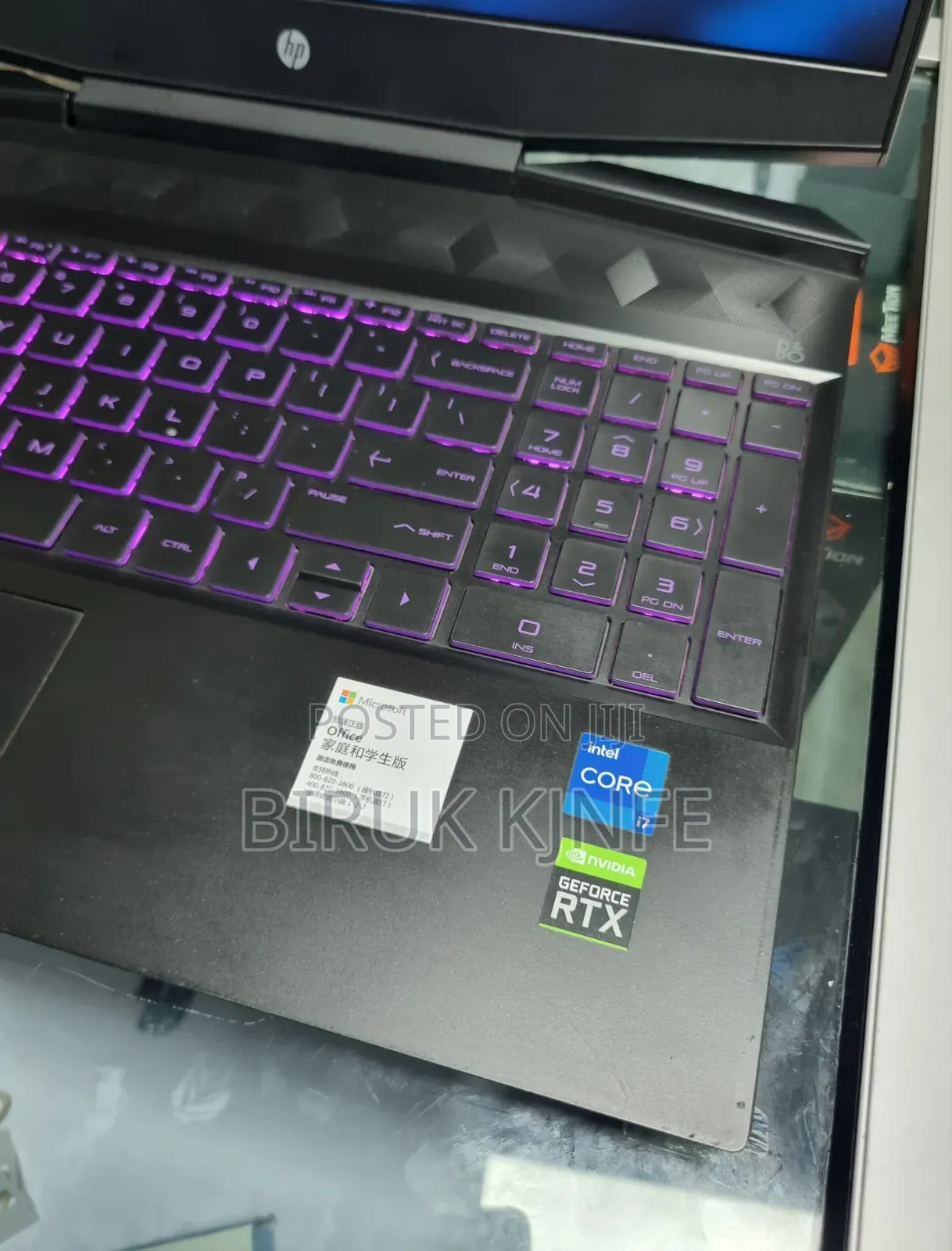 New HP Pavilion Gaming Laptop 15-dk2xxx 16GB Intel Core i7 SSD 512GB