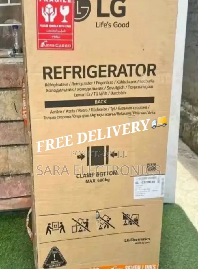 ◇LG Refrigerator – 320liter ●free Delivery ●10_years Warranty