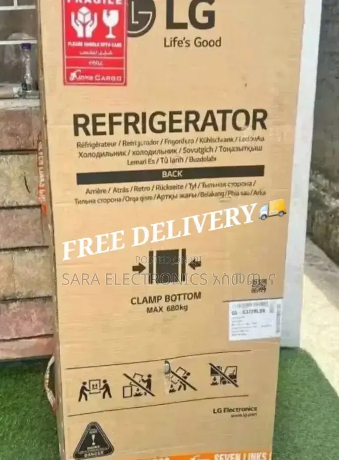 ◇LG Refrigerator – 320liter ●free Delivery ●10_years Warranty