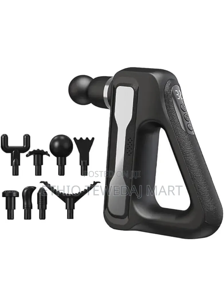 Handheld 8-1 Massage Gun, Deep Tissue Massager and Pain Relief Device