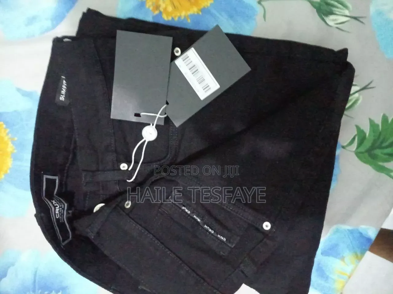 Crux Premium Black Omo Color Jeans