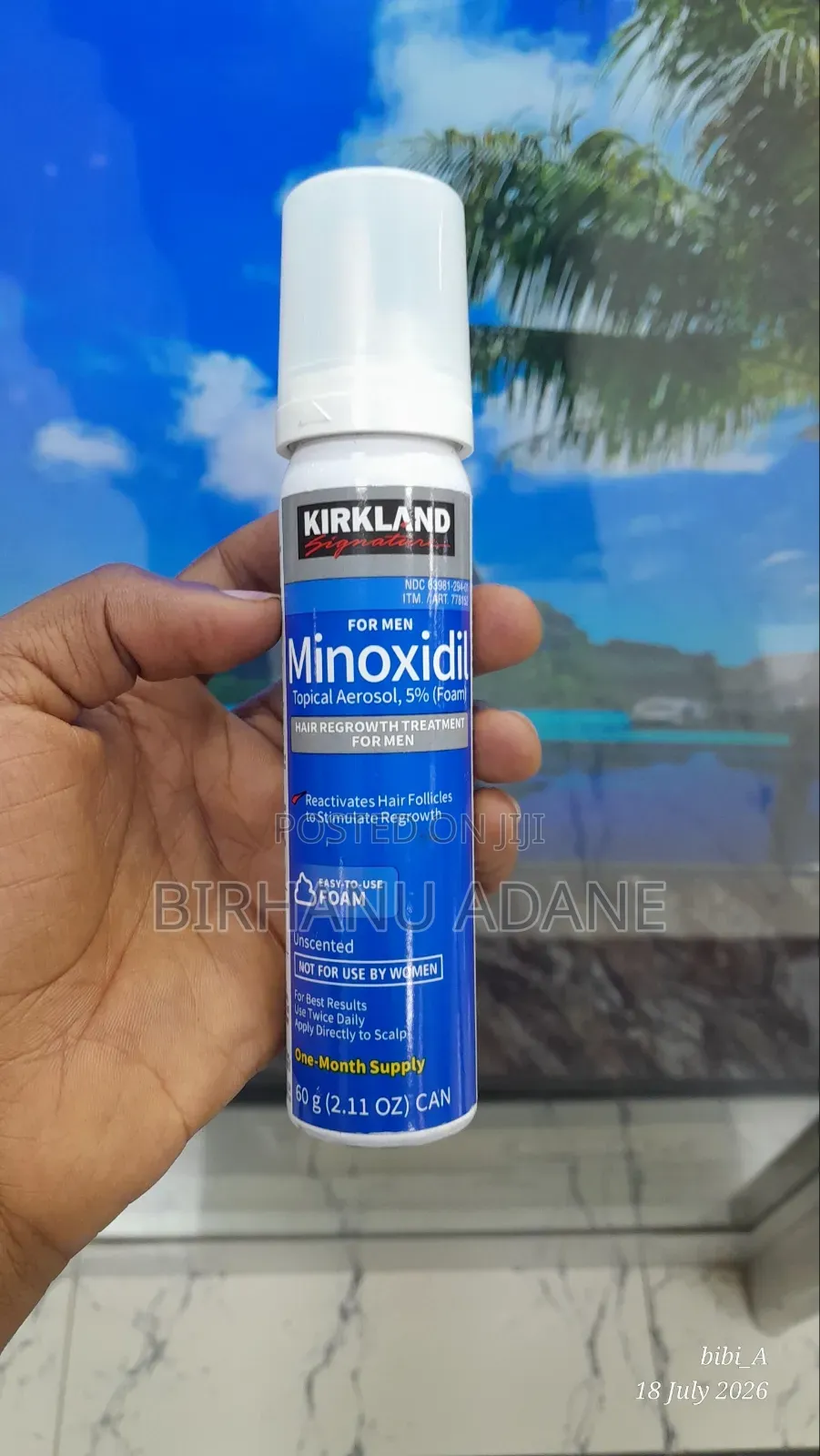 Foam Minoxidil 5%