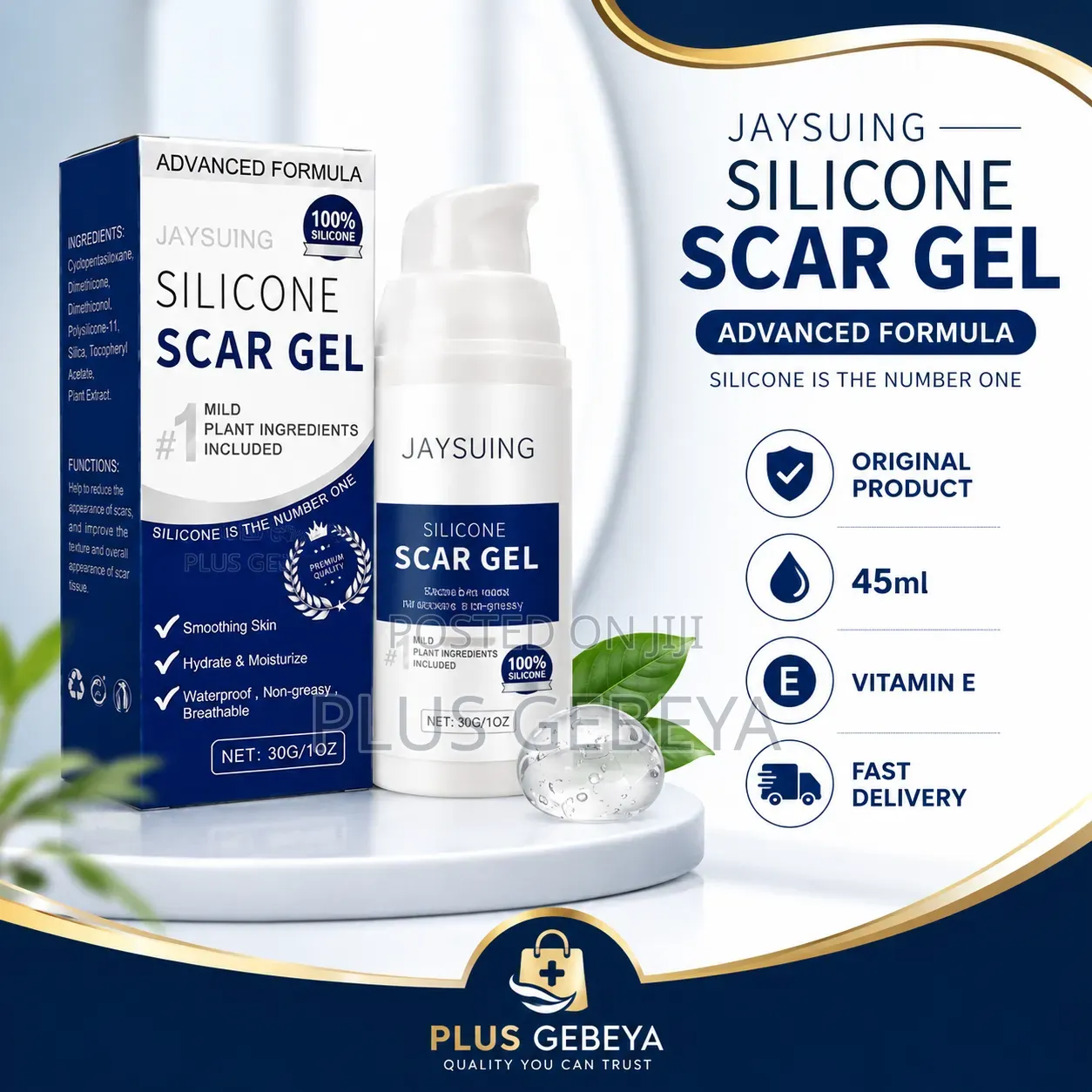 Jaysuing Silicone Scar Gel 30g | Advanced Formula