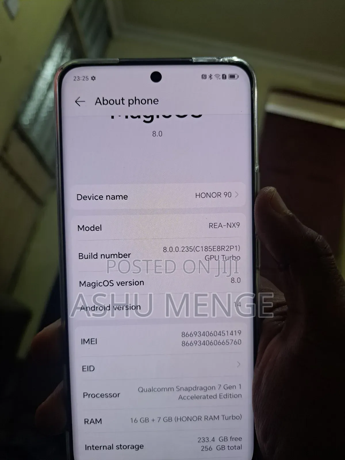 Honor 90 256 GB Black