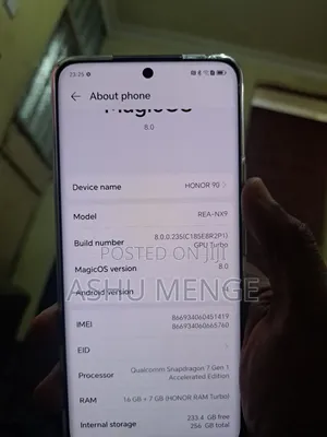 Honor 90 256 GB Black