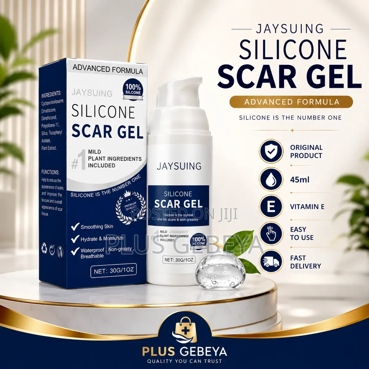 Original Silicone Scar Gel 30g | Jaysuing Skin Care Gel