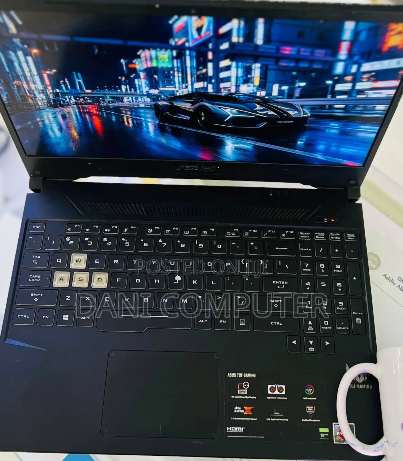 New Laptop Asus ROG Strix G15 8GB AMD Ryzen 5 SSD 512GB