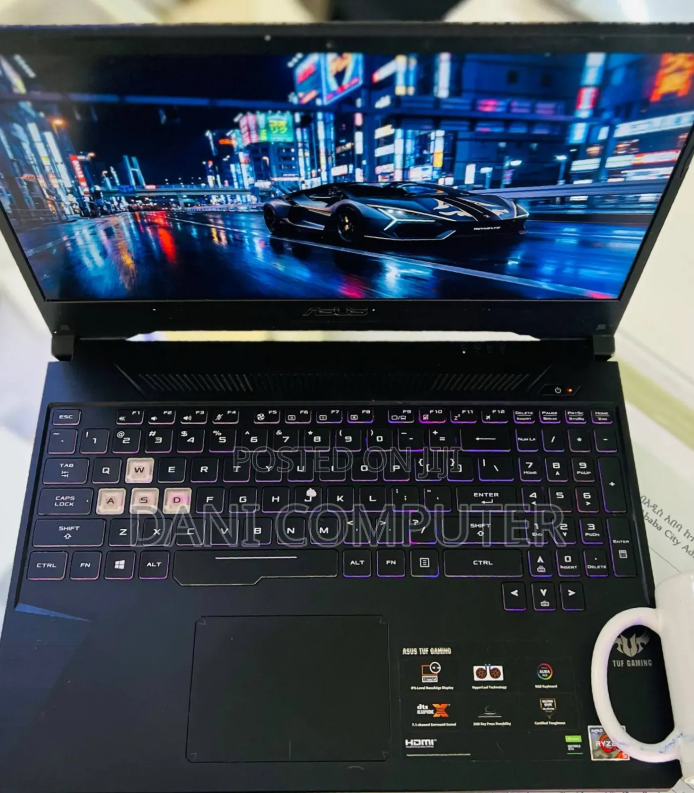 New Laptop Asus ROG Strix G15 8GB AMD Ryzen 5 SSD 512GB
