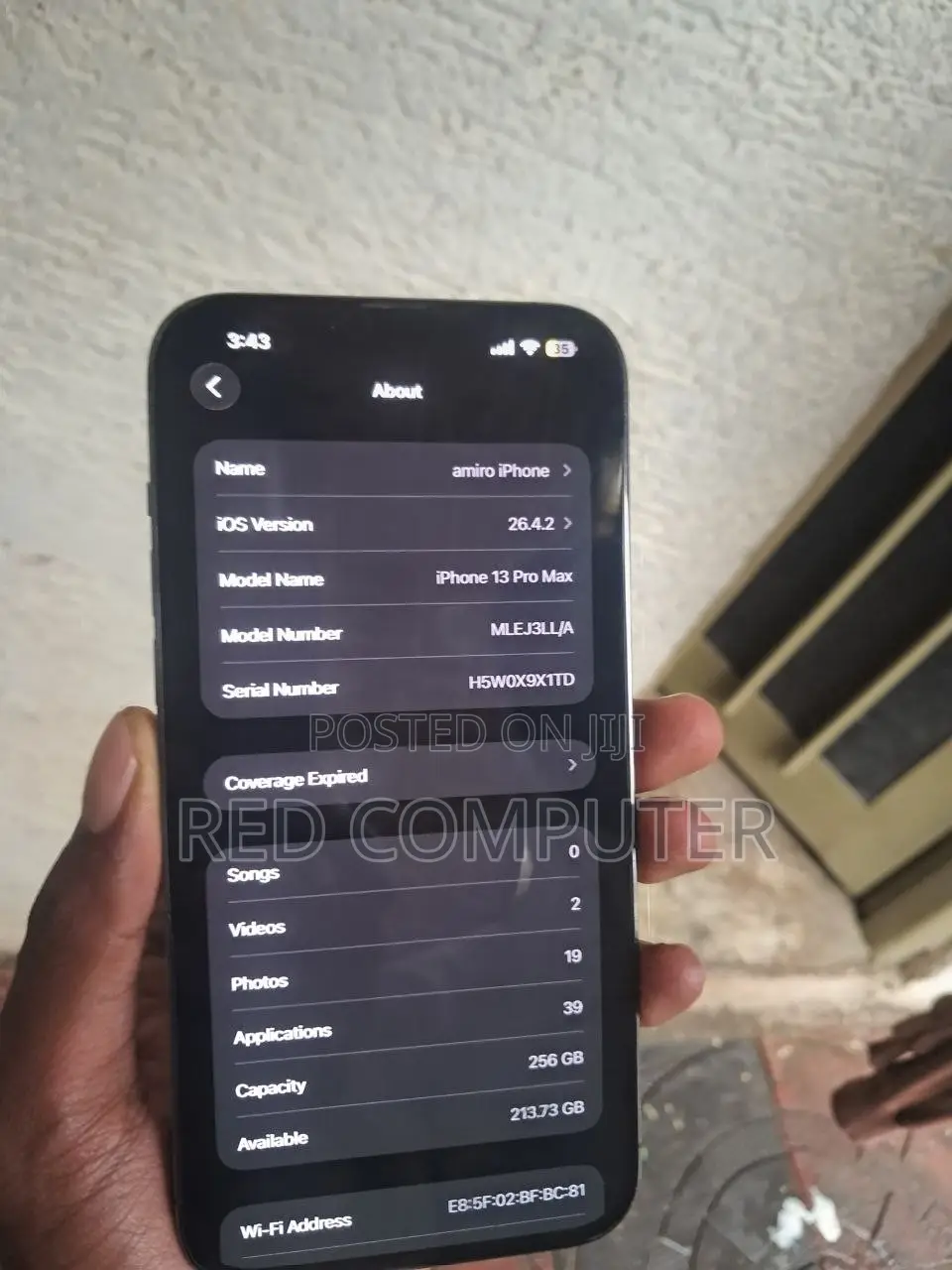 Apple iPhone 13 Pro Max 256 GB Black