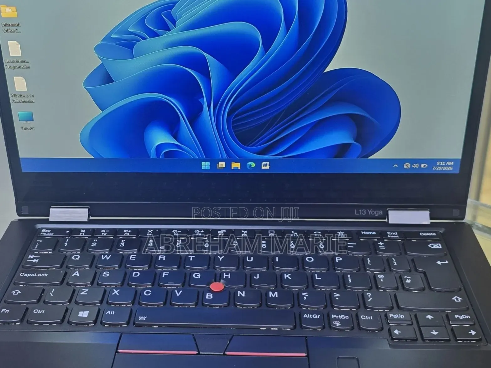 New Laptop Lenovo ThinkPad L13 Yoga 16GB Intel Core i7 SSD 512GB