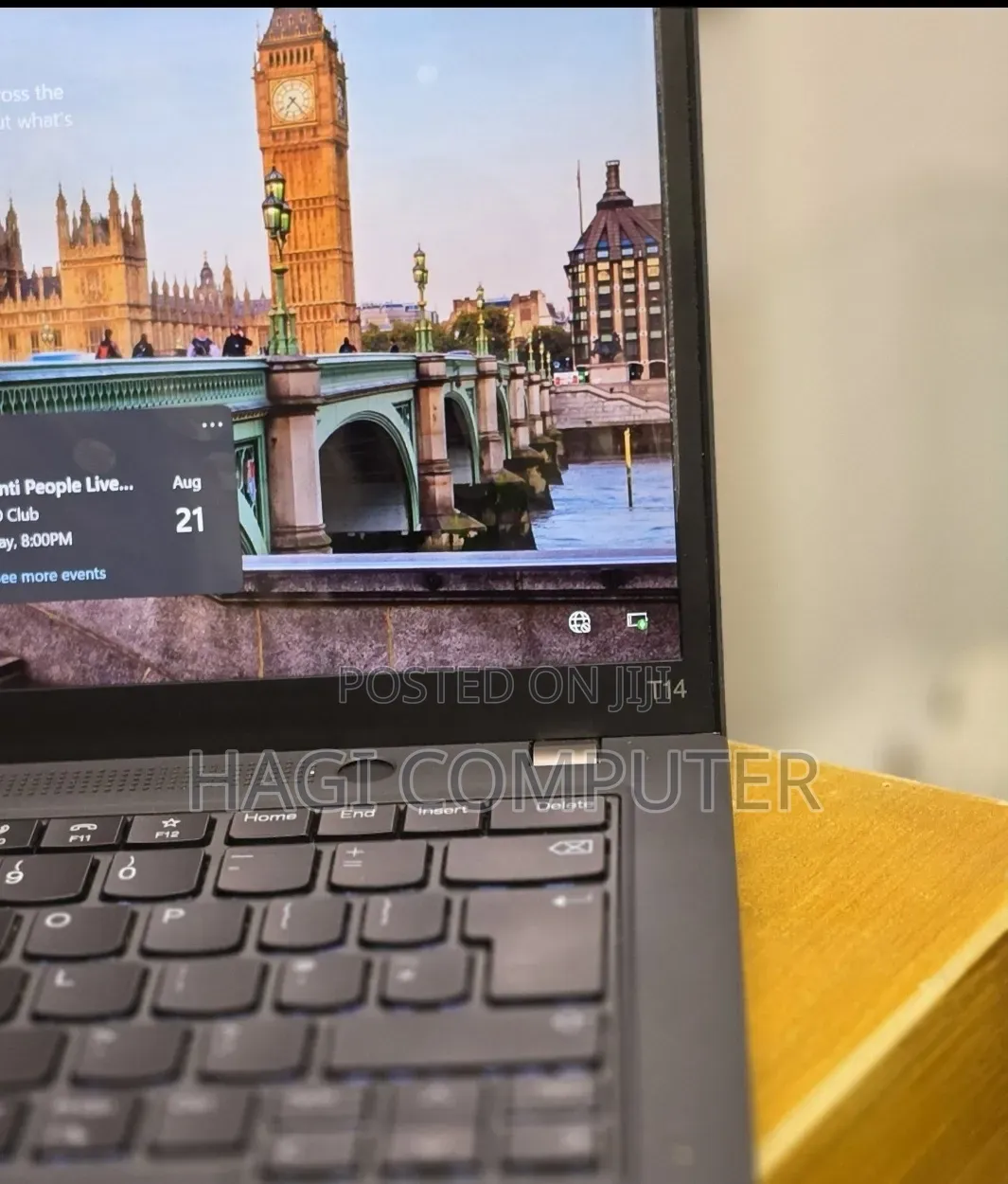 New Laptop Lenovo ThinkPad T14 G3 16GB Intel Core i7 SSD 512GB