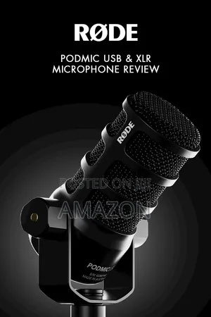 RØDE PodMic USB – Dynamic Broadcast Microphone (USB XLR)