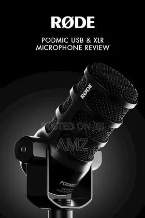 RØDE PodMic USB – Dynamic Broadcast Microphone (USB XLR)