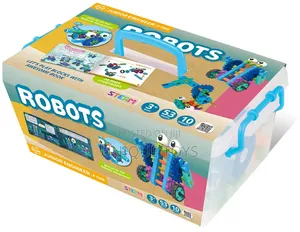 Gigo Junior Engineer Robots: 53-Pcs, 10 Models Steam Set 