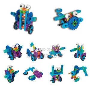  Gigo Junior Engineer Robots: 53-Pcs, 10 Models Steam Set 