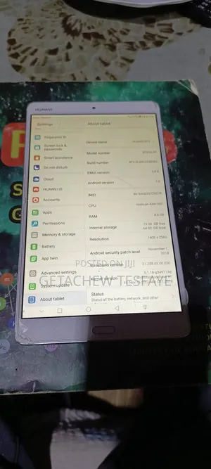Huawei MediaPad M3 8.4 64 GB Yellow