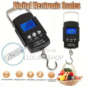 Portable Electronic Scale ዘመናዊ በኤሌክትሮኒክስ የሚሰራ ሚዛን