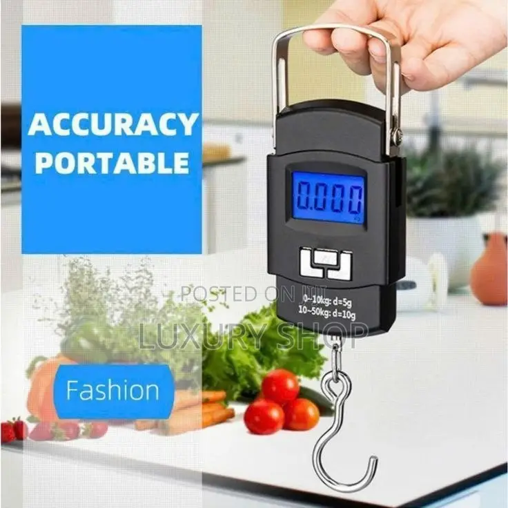 Portable Electronic Scale ዘመናዊ በኤሌክትሮኒክስ የሚሰራ ሚዛን