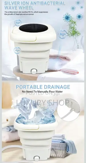ተጣጣፊ የልብስ ማጠቢያ ማሽን Foldable Washing Machine