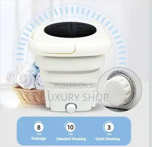 ተጣጣፊ የልብስ ማጠቢያ ማሽን Foldable Washing Machine