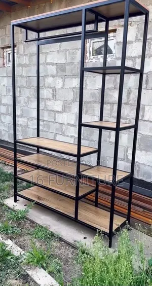 Metal Frame Closet