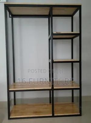 Metal Frame Closet