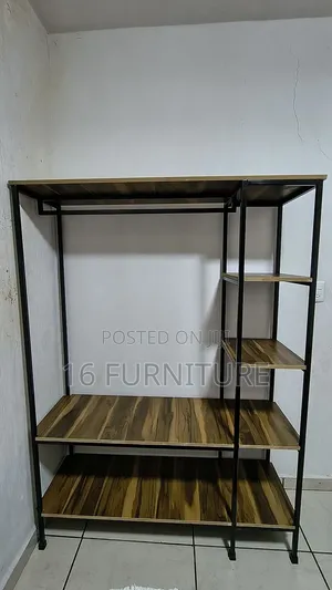 Metal Frame Closet