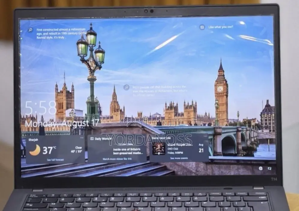 New Laptop Lenovo ThinkPad T14 G3 16GB Intel Core i7 SSD 512GB