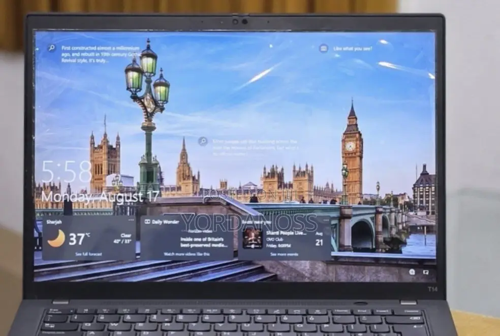 New Laptop Lenovo ThinkPad T14 G3 16GB Intel Core i7 SSD 512GB
