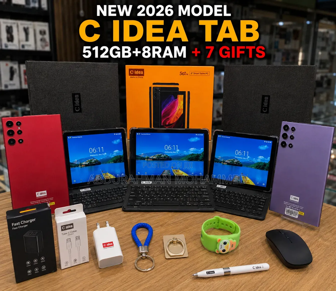 New C idea CM813 Pro 512 GB Black