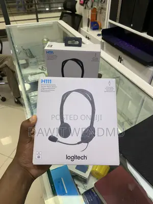 Logitech H111 Stereo Headset Clear Sound + Strong Mic — Perfect