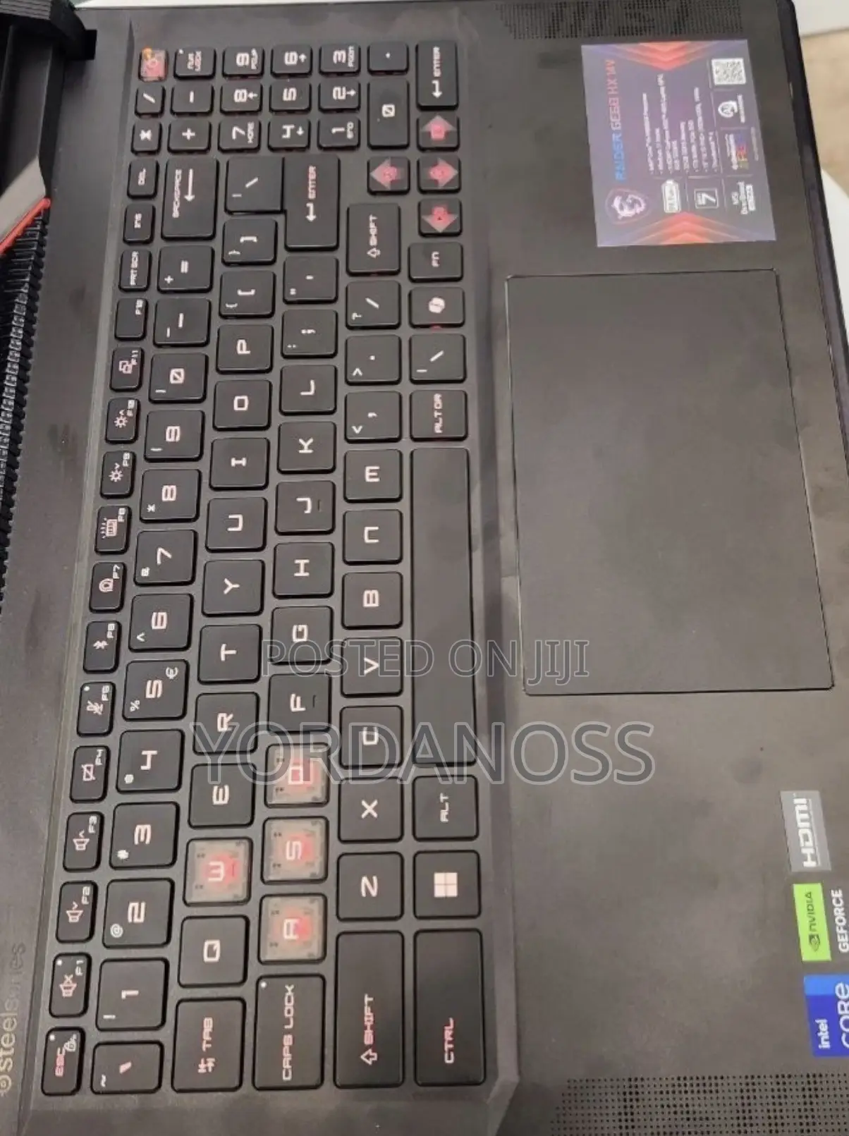 New Laptop MSI Raider GE78 16GB Intel Core i9 SSD 1T