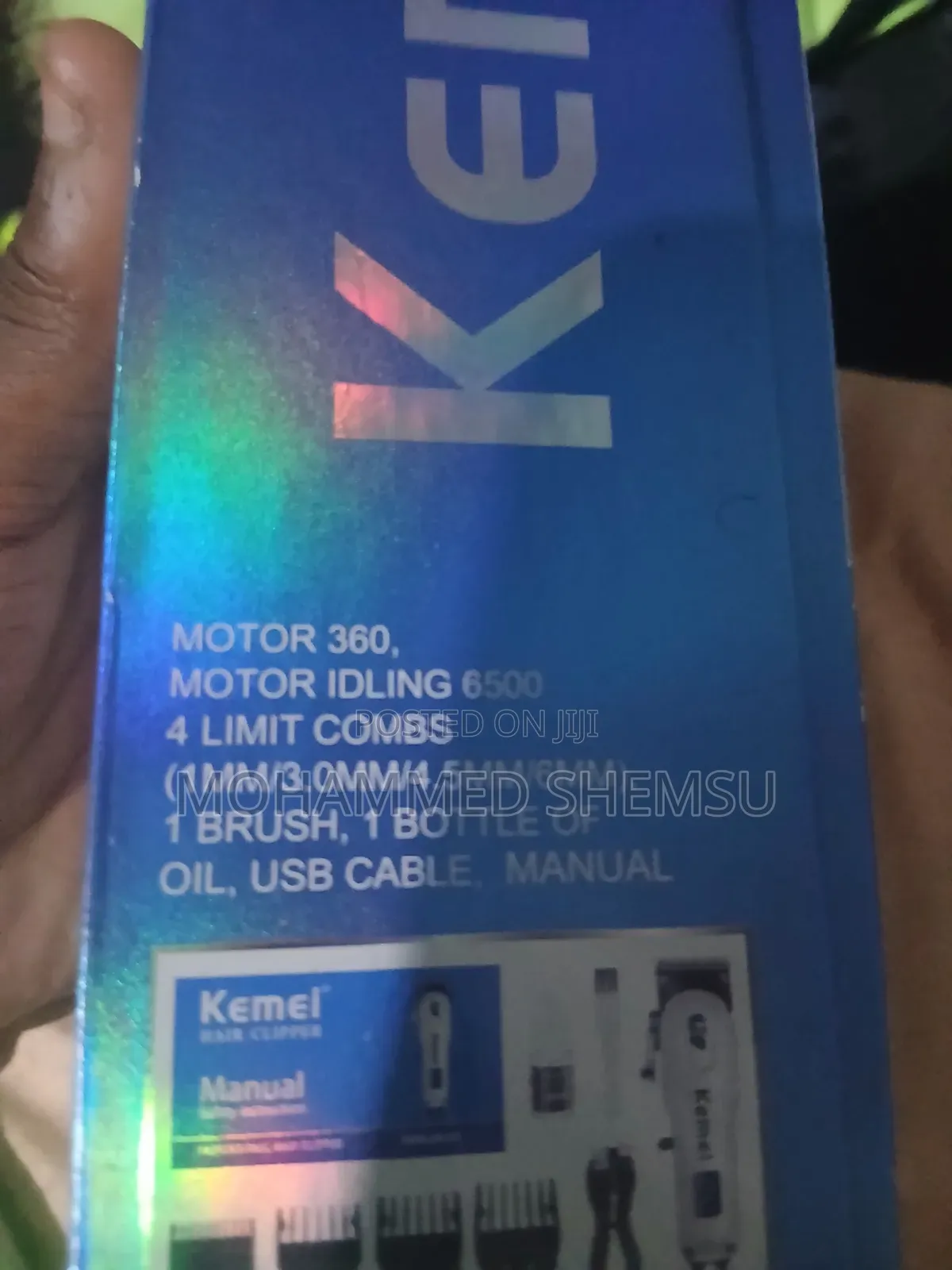 KM-232 Electric Hair Clipper and Trimmer Set