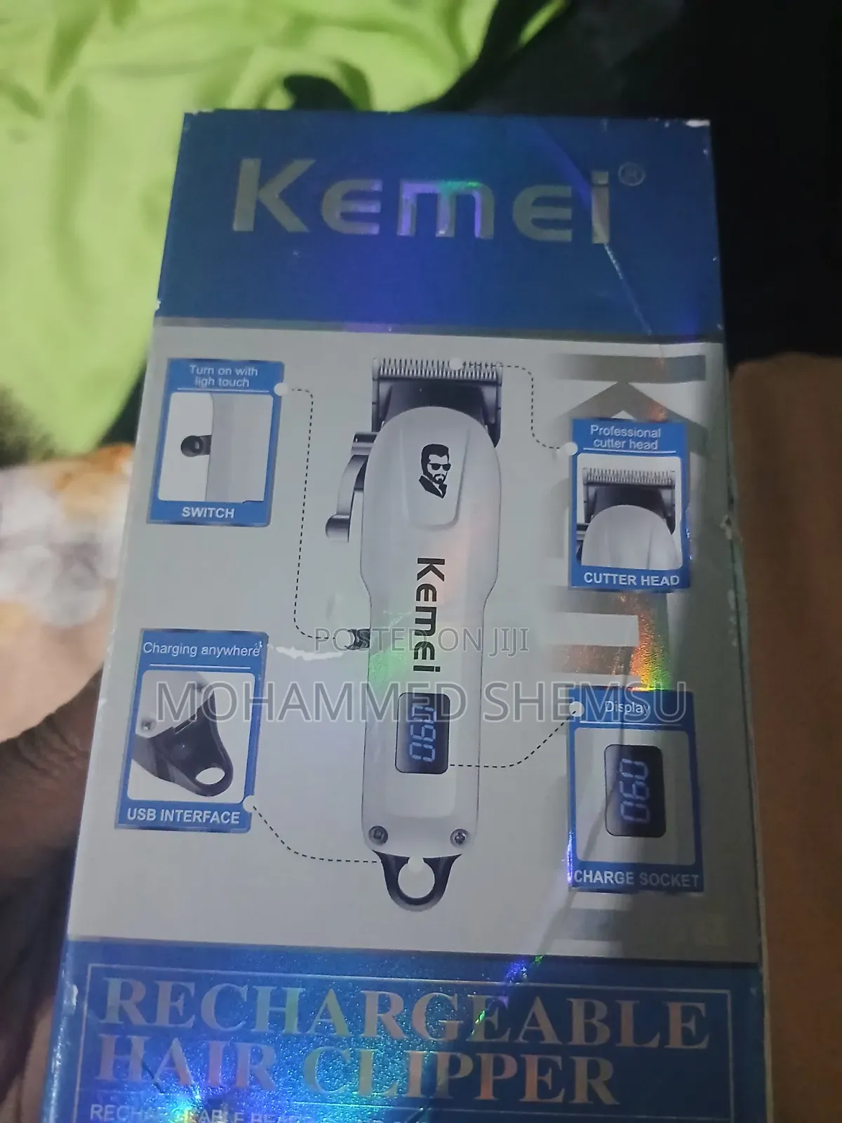 KM-232 Electric Hair Clipper and Trimmer Set